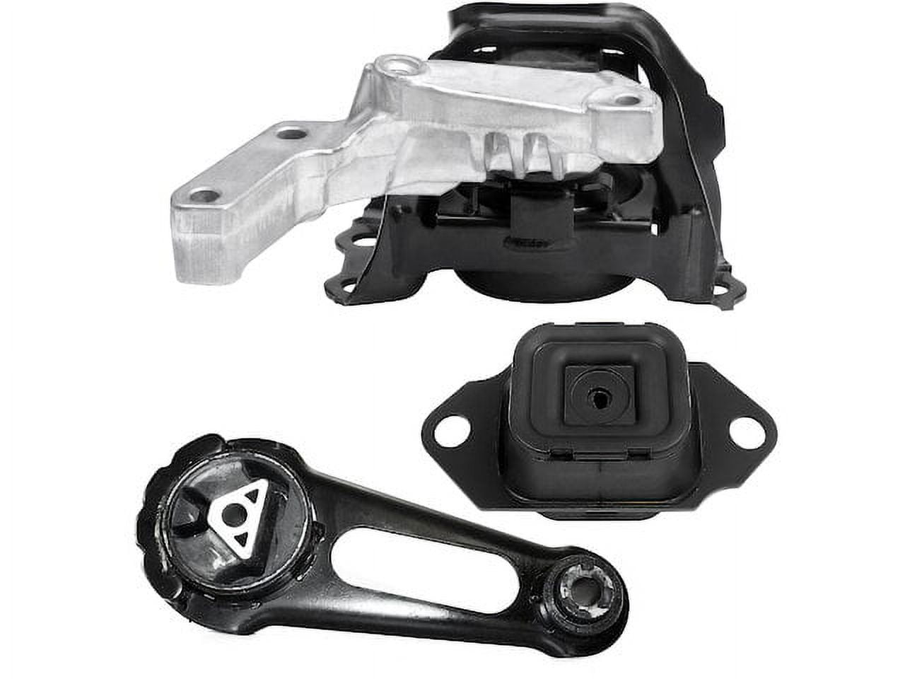 Engine Mount and Transmission Mount Kit - Compatible with 2012 - 2017 Nissan Versa 1.6L 4-Cylinder 2013 2014 2015 2016