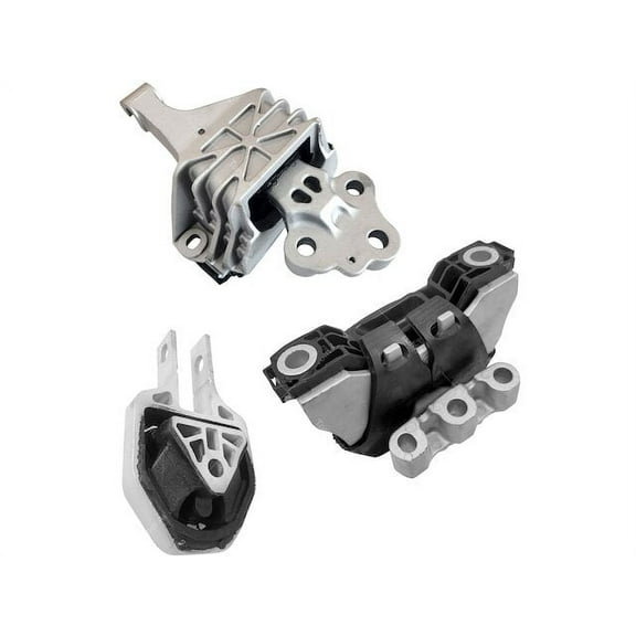 Engine Mount and Transmission Mount Kit - Compatible with 2013 - 2016 Dodge Dart - Replacement