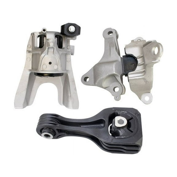 Engine Mount and Transmission Mount Kit - Compatible with 2016 - 2020 Honda Civic 2.0L 4-Cylinder i-VTEC Naturally Aspirated 2017 2018 2019