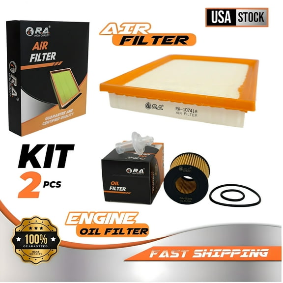 Engine Oil & Air Filter Set for Lexus CT200H 2011 - 2017 L4 1.8L Sport Hatchback/Toyota Prius 2010 - 2015 L4 1.8L Hatchback/Prius PLUG-IN 2012-2015 L4 1.8L Hatchback/Prius V 2012 - 2018 L4 1.8L Wagon