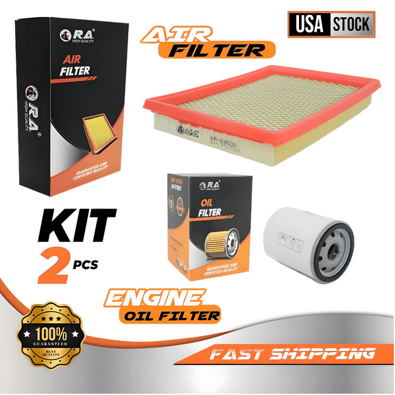 Engine Oil & Air Filter Set for Infiniti FX35 2009 2010 2011 2012 3.5L V6 Sport