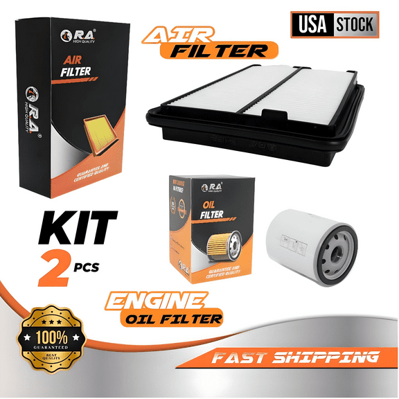 Engine Oil & Air Filter Set for Nissan Qashqai 2017 - 2022 L4 2.0L S SL SV Sport