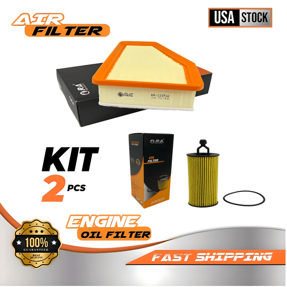 Engine Oil & Air Filter Set for Jeep Cherokee 2019 - 2022 V6 3.2L Altitude North