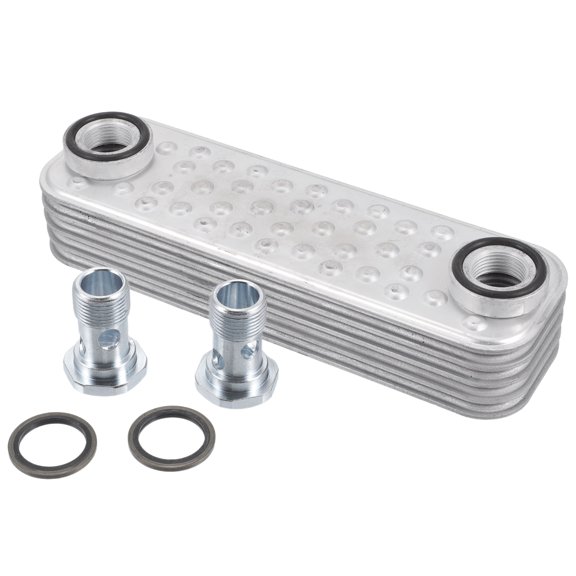 Engine Oil Cooler No.PBC500230 for Land Rover Defender 11-16 Aluminum Alloy with O-ring Seals Bolt 1 Set