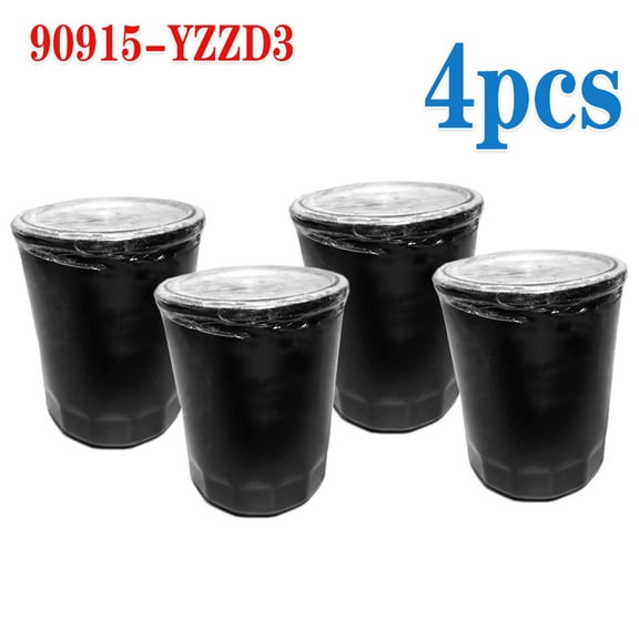 Engine Oil Filter 90915-YZZD3 90915YZZD3 (4 PACK)