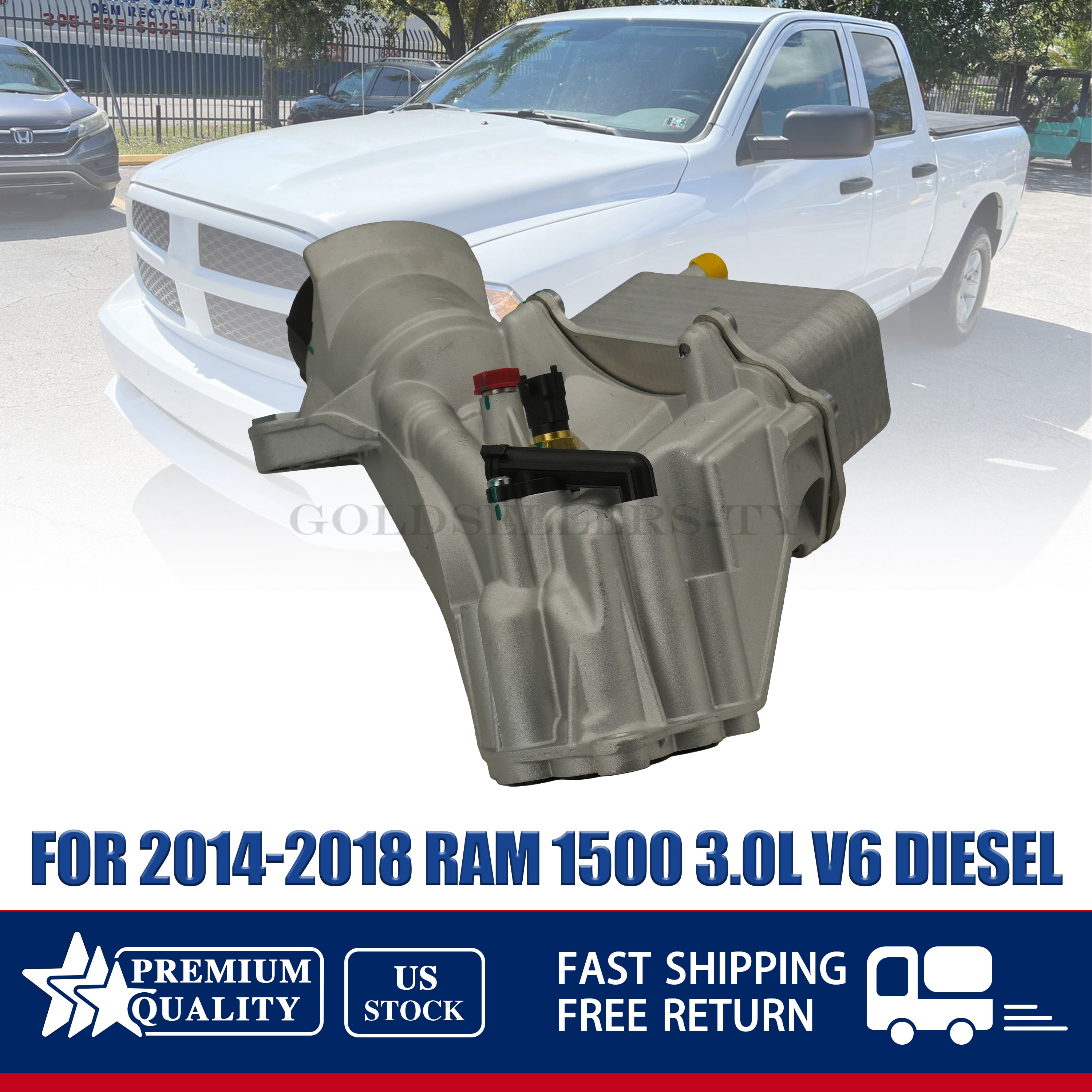 Engine Oil Filter Housing Assembly for RAM 1500 3.0L Diesel 2014-2018