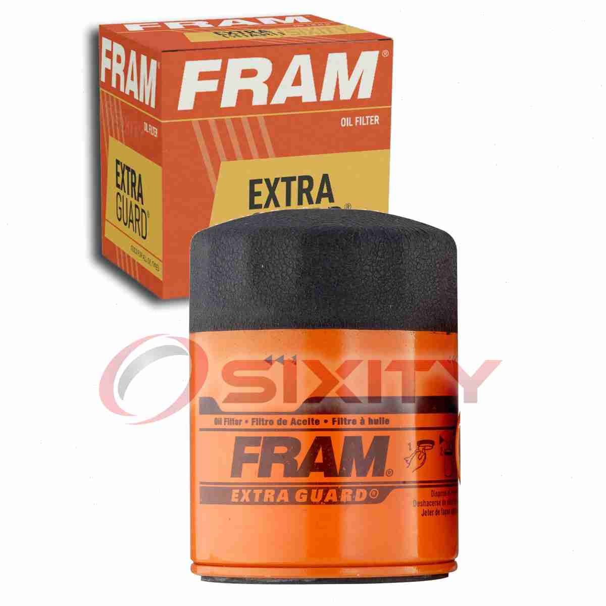 FRAM Extra Guard Engine Oil Filter for Improved Performance on GMC