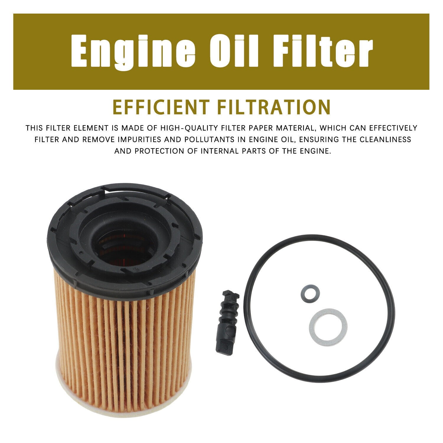 Engine Oil Filter for Genesis GV70 GV80 G80 20212023 263502T000