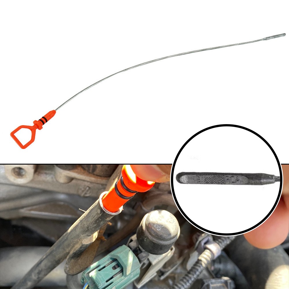 Racing Power R5001BK Flexible Billet Aluminum Engine Dipstick for 1980