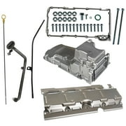 Engine Oil Pan Kit 19212593 Replacement for Chevy GM LS1 LS3 LSA LSX Engines LS Swap Muscle Car Oil Pan