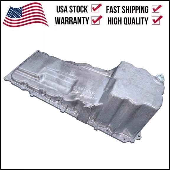 Engine Oil Pan with Drain Plug For Jeep Durango SRT 392 6.4L 68191408AA