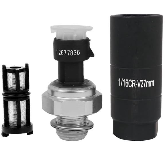 Engine Oil Pressure Sensor Kit with Removal Socket and Filter High Accuracy Compatible with Chevy Silverado Tahoe GMC Sierra