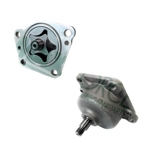 Engine Oil Pump Compatible with Caterpillar D3C/D3G/D4C 2000-2014 Cat 3046 5.0L Diesel (Mitsubishi S4S) 5-Cylinder Turbo Flange mount Gerotor Tractor Replaces 315-4678