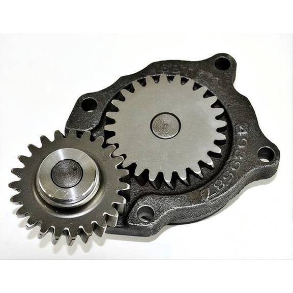 Engine Oil Pump Compatible with Cummins 6BT/6BTA/ISB 5.9 1989-1998 6BT 5.9L Diesel (ISB 5.9) 6-Cylinder Turbo Direct engine mount Helical Gears Engine Replaces 4939587