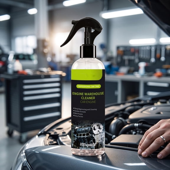 Engine Oil Sludge Cleaner 100ml Carbon Deposit Remover, Reduces Engine Noise & Friction, Restores Lubrication Flow, Safe for Gas/Diesel, Pre-Oil-Change Flush Treatment