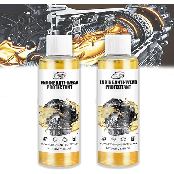 Engine Oil Treatment Additive, Transmission Fluid Conditioner, 2pc