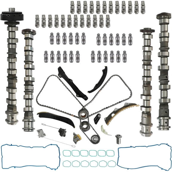 Engine Overhaul 3.6L Pentastar Timing Chain Kit & Camshafts Rocker Arms & Lifters for Ram, Jeep, Dodge, Chrysler 2011-2016