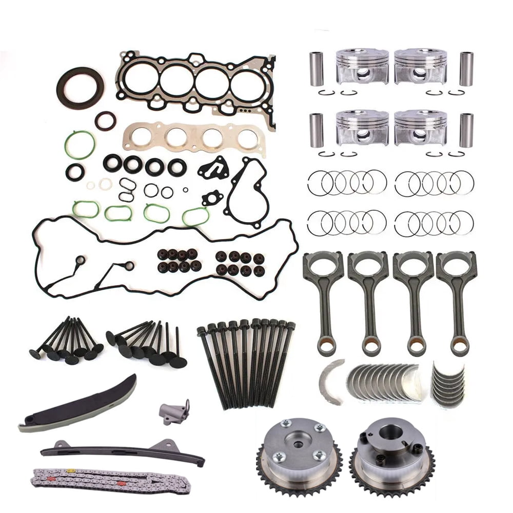 Engine Overhaul Rebuild Kit Connecting Rod Timing kit For 2014-2018 Hyundai Kia Soul Elantra Sonata Forte Forte5 Koup G4NC 2.0L
