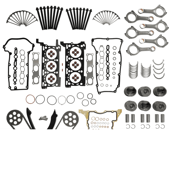 Engine Parts Connecting Rod Timing Chain Piston Kit Bearings Gasket Set For Jeep Gladiator 3.0L 11-23
