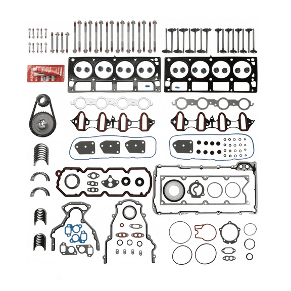 Engine Parts Gasket Bolts Set Timing Chain Kit Bearing For GMC Chevrolet LS1 V8 4.8L 5.3L 2004-2008