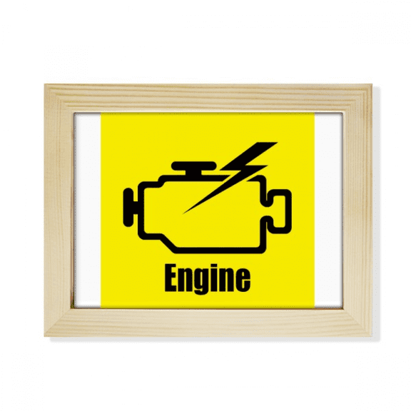 Engine Piston Power Safe Art Deco Fashion Desktop Photo Frame Picture Art Decoration Painting 6x8 inch