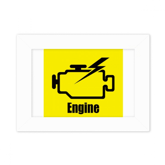 Engine Piston Power Safe Art Deco Fashion Photo Mount Frame Picture Art Painting Desktop 5x7 inch