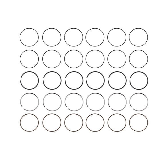 Engine Piston Ring Set for 1992-2005 Lexus GS300 Supra 3.0L 2JZGE L6