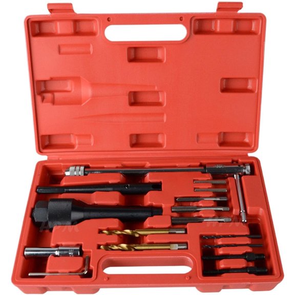 Engine Plug Socket Set, 16 Piece M8 M10 Extractor for Damaged Plugs