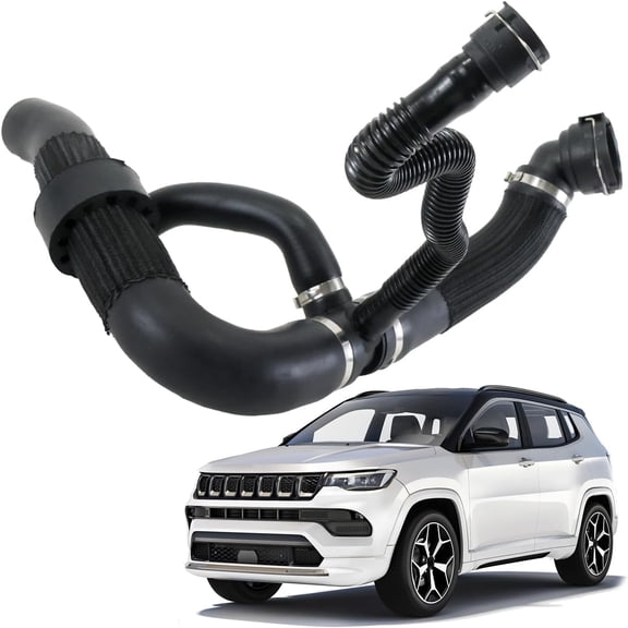 Engine Radiator Coolant Outlet Hose For Jeep Compass 2.4L 2017-2022 Lower Cooling Reservoir Radiator Pipe 68380330AA 68380330AB 68249896AC
