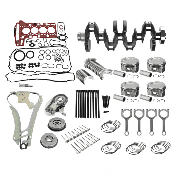 Engine Rebuild Kit Crankshaft Con Rod Timing Chain Kit For BMW 320ix N20 2.0L 10-18 F20 F21 F22 F23 F30