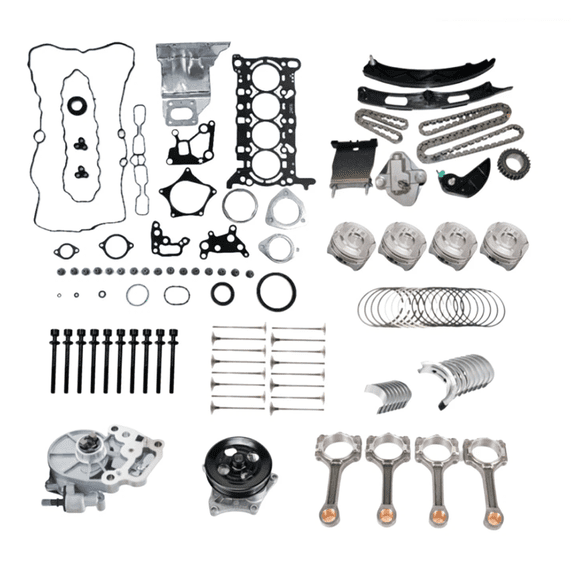 Engine Rebuild Kit Head Gasket Set Piston Timing Chain Kit For Chevy Cruze Trax Buick Encore 1.4L 2016-2022