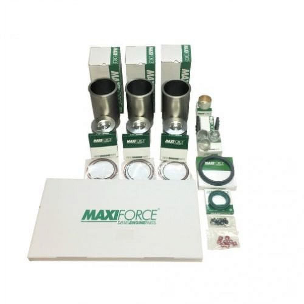 Engine Rebuild Kit Less Bearings Block Marked fits John Deere 152 350 600 700 734 820 1020