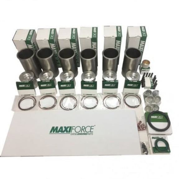 Engine Rebuild Kit - Less Bearings fits John Deere 710B 544E 570B 710C 444D 3255 4050 4435 9400 710B 544E 570B 710C 9920 7445 9930 444D 6359A 6359T