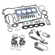 Engine Rebuild Kit Piston & Ring Timing Chain Kit Head Gasket Set For BMW 220i 320i 420i 430i 520i 2.0L