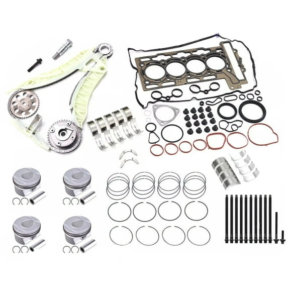 Engine Rebuild Kit Piston Timing Chain For Mini Cooper S R55 R56 R59 N14B16 1.6T 2006-2016 R57 11217585452