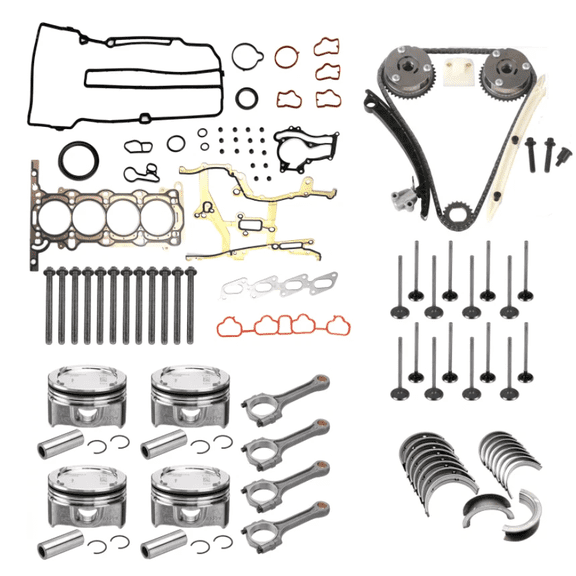 Engine Rebuild Kit Timing Chain Bearing Head Gasket Set For 2011-2021 Buick Encore Chevy Cruze Sonic 1.4L
