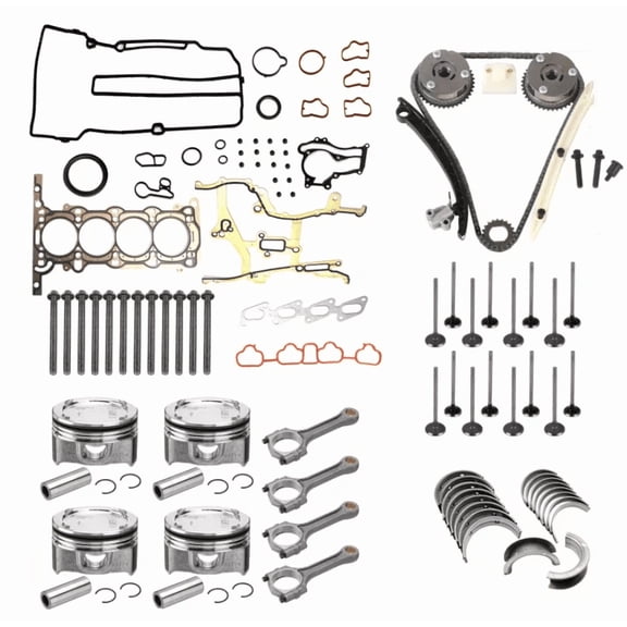 Engine Rebuild Kit Timing Chain Bearing Head Gasket Set For 2011-2021 Chevy Sonic Buick Verano 1.4L