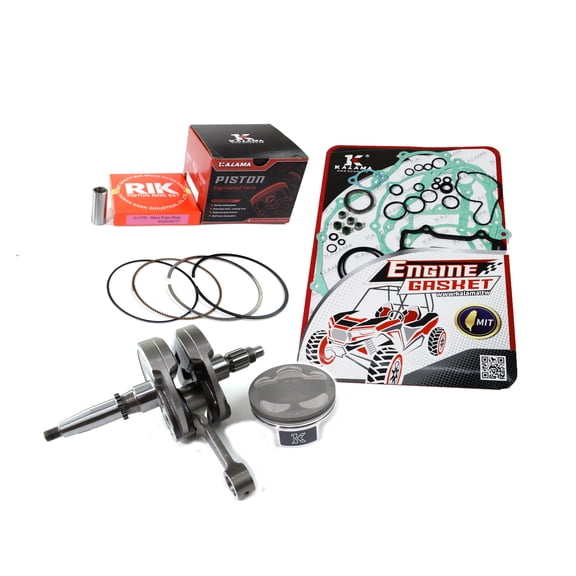 Engine Rebuild Kit for 2004-2005 Yamaha YFZ450 95mm Piston RIK Rings +1.4 mm Stroker Crankshaft Complete Engine Gasket Set