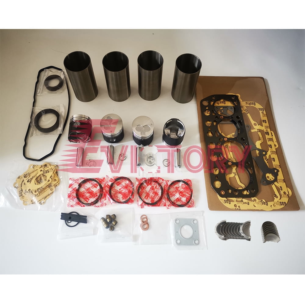 Engine Rebuild Kits For Mitsubishi K4E Overhaul Pistons Piston Ring