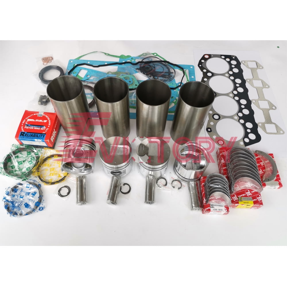 Engine Rebuild Kits For Mitsubishi S4Q2 Overhaul Pistons Piston Ring
