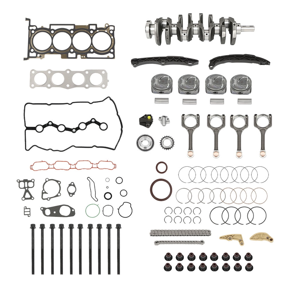 Engine Rebuild Overhaul Kit Crankshaft & Con Rods Set Fit For Hyundai Sonata/Kia Optima 2010-2014 2.4L
