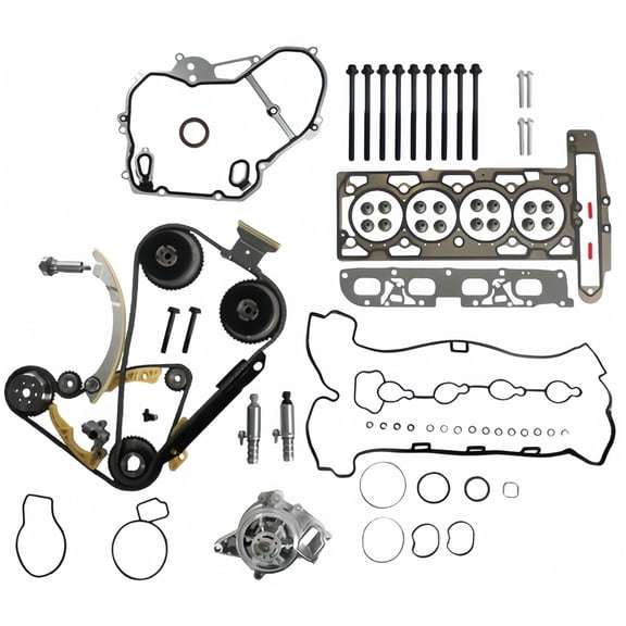 Engine Rebuild Overhaul Timing Gasket seals Pistons Kit For Chevy Buick GMC 2.4L 2006-2017