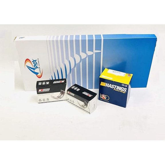 Engine Rering Kit compatible with 2004 Chevy GMC 6.0L VORTEC LQ4 VIN Code"U". Rings, Bearings & Gaskets