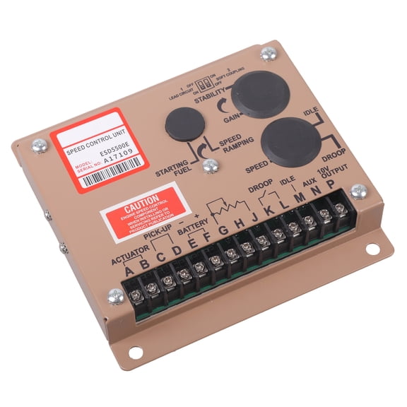 Engine Speed Controller Metal+Plastic ESD5500E High Efficiency Suitable for Generator Efficiency, Improved Power Output