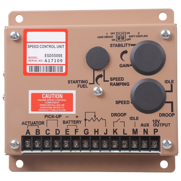 Electronic Control Engine Governor ESD5500E Advanced for Power Generation Ensuring Optimally Performances And Efficiency