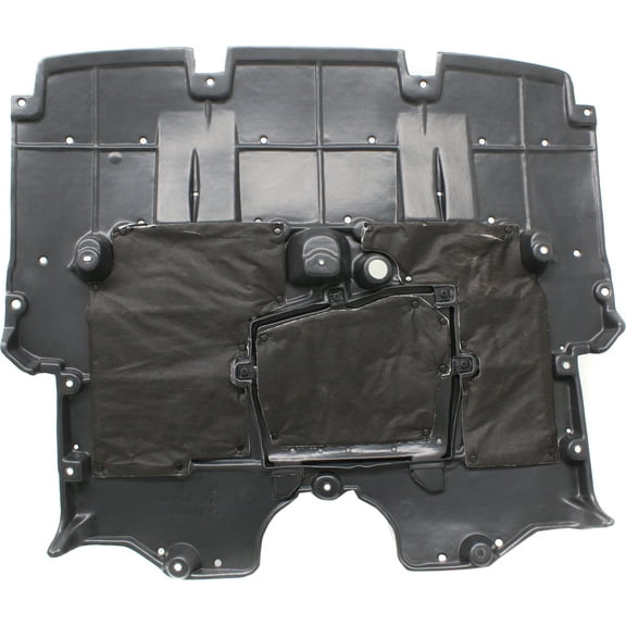 Engine Splash Shield Compatible with Lexus IS200T/IS300/IS350 2016-2017 Under Cover Front Assembly Vacuum Form with Insulation Foam RWD To 4-2017