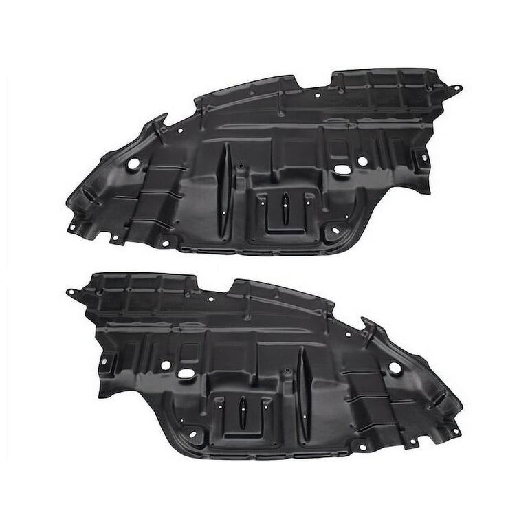 T.RQ Engine Splash Shield Set, 2 Piece, Front Driver and Passenger
