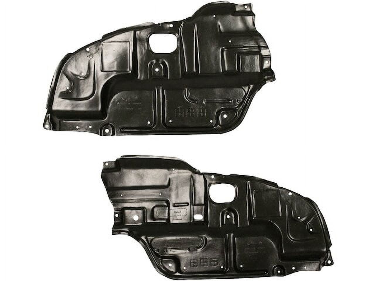 Engine Splash Shield Set 2 Piece Set Compatible with 2002 2006