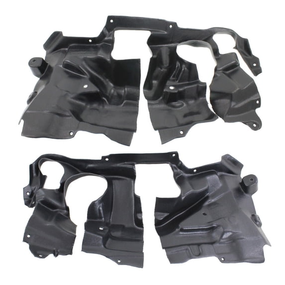 Engine Splash Shields, Replacement for BMW 5 Series, 7 Series, 6 Series
