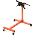 thumbnail image 1 of Engine Stand, 750 lbs (3/8 Ton) Rotating Engine Motor Stand with 360 Degree Adjustable Head, Cast Iron Motor Hoist Dolly, 4-Caster, 4 Adjustable Arms, for Vehicle Maintenance, Auto Repair, 1 of 12